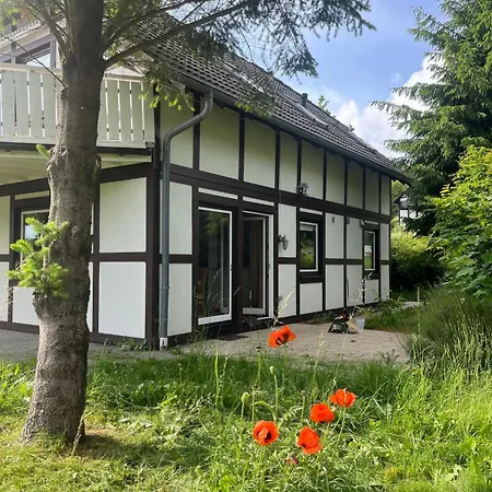 Holiday home Haus Waldzeit Inclusief Bedlinnen Handdoeken En Eindservice Frankenau